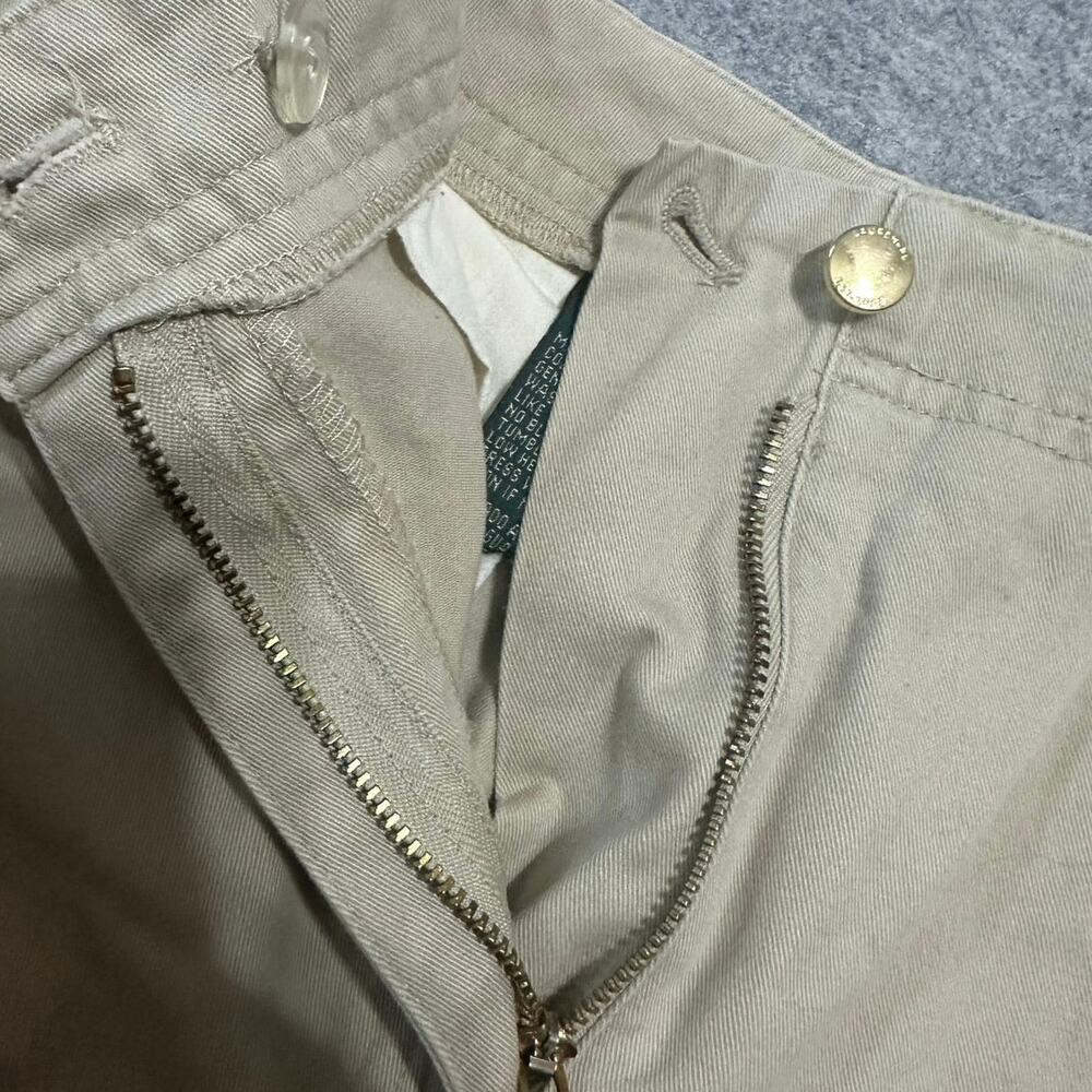 Lauren Ralph Lauren Womens Chino Khaki Shorts Size 10 100% Cotton - Picture 4 of 9